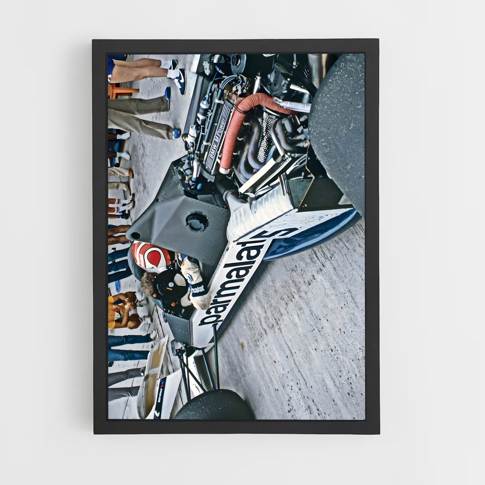 Poster Riders of the Night – affiche Voitures de Formule 1 (vue 2)